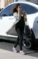 Pregnant JENNA DEWAN Out and About in Los Angeles 12/27/2019