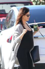 Pregnant JENNA DEWAN Out and About in Los Angeles 12/27/2019