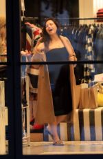 Pregnant JENNA DEWAN Out Shopping in Beverly Hills 11/30/2019