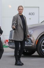 Pregnant LARA BINGLE Out in Beverly Hills 12/20/2019