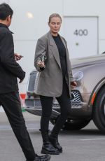 Pregnant LARA BINGLE Out in Beverly Hills 12/20/2019