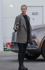 Pregnant LARA BINGLE Out in Beverly Hills 12/20/2019