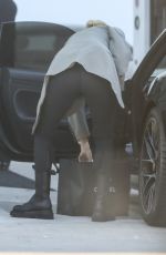 Pregnant LARA BINGLE Out in Beverly Hills 12/20/2019