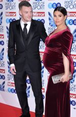 Pregnant REBEKAH VARDY at Mirror Pride of Sport Awards in London 12/05/2019