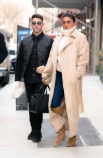 PRIYANKA CHOPRA and Nick Jonas Out for Lunch in New York 12/22/2019