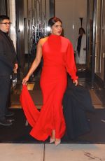 PRIYANKA CHOPRA Heading to Unicef Snowflake Ball in New York 12/03/2019