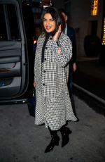 PRIYANKA CHOPRA Night Out in New York 12/04/2019