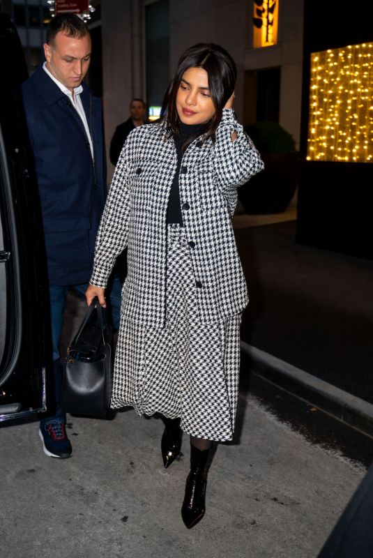 PRIYANKA CHOPRA Night Out in New York 12/04/2019