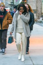 PRIYANKA CHOPRA Out and About in in New York 12/20/2019