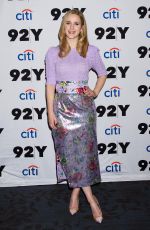 RACHEL BROSNAHAN at 92Y Speaker Series in New York 12/17/2019