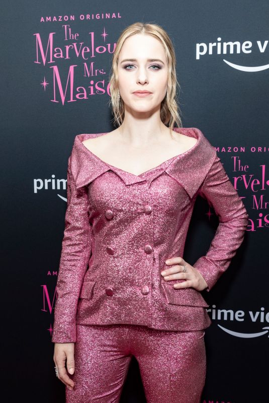 RACHEL BROSNAHAN at The Marvelous Mrs. Maisel, Season 3 Premiere at MOMA 12/06/2019