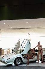 RACHEL COOK and CHARLY JORDAN at a Phoshoot 2019
