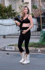 RACHEL MCCORD Out with Her Dogs in Los Angeles 12/04/2019