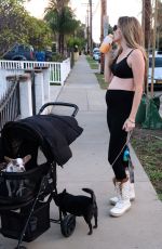 RACHEL MCCORD Out with Her Dogs in Los Angeles 12/04/2019