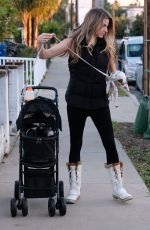 RACHEL MCCORD Out with Her Dogs in Los Angeles 12/04/2019