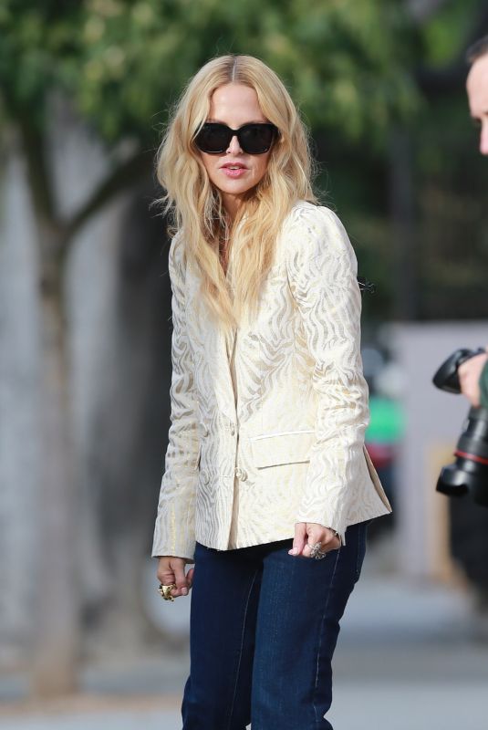 RACHEL ZOE on the Set of a Photoshoot in West Hollywood 12/18/2019