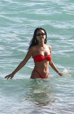 RACQUEL NATASHA in Bikini at a Beach in Miami 11/12/2019
