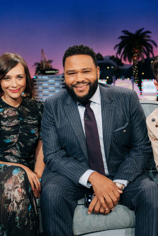 RASHIDA JONES at Late Late Show with James Corden 12/11/2019