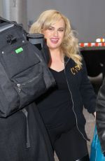 REBEL WILSON Arrives at Cats Press Junket in New York 12/16/2019