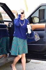 REESE WITHERSPOON Arrives at a Spa in Los Angeles 06/12/2019