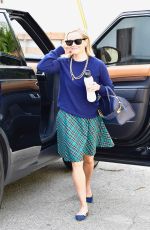 REESE WITHERSPOON Arrives at a Spa in Los Angeles 06/12/2019