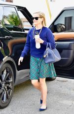 REESE WITHERSPOON Arrives at a Spa in Los Angeles 06/12/2019
