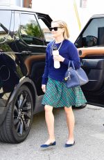 REESE WITHERSPOON Arrives at a Spa in Los Angeles 06/12/2019
