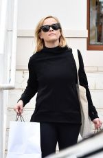 REESE WITHERSPOON Out with her Dog Pepper in Brentwood 12/08/2019
