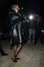RIHANNA Arrives at Giorgio Armani