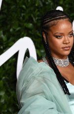 RIHANNA at Fashion Awards 2019 in London 12/02/2019