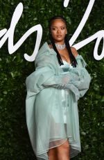 RIHANNA at Fashion Awards 2019 in London 12/02/2019