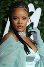 RIHANNA at Fashion Awards 2019 in London 12/02/2019