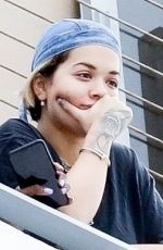 RITA ORA and Vas J Morgan on Vacation in Miami 12/19/2019