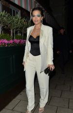 RITA ORA Arrives at Giorgio Armani