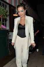 RITA ORA Arrives at Giorgio Armani
