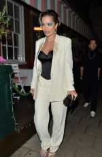 RITA ORA Arrives at Giorgio Armani