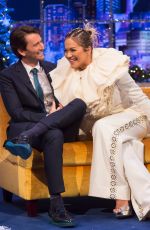 RITA ORA at Jonathan Ross Show in London 12/24/2019