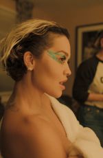 RITA ORA Getting Ready for British Fashion Awards Photo Diary for Love Magazine 12/02/2019