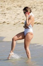 RITA ORA in Swimsuit on the Beach in St Barthelemy 12/21/2019