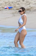 RITA ORA in Swimsuit on the Beach in St Barthelemy 12/21/2019