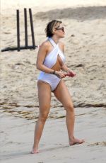 RITA ORA in Swimsuit on the Beach in St Barthelemy 12/21/2019