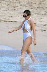 RITA ORA in Swimsuit on the Beach in St Barthelemy 12/21/2019