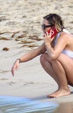RITA ORA in Swimsuit on the Beach in St Barthelemy 12/21/2019