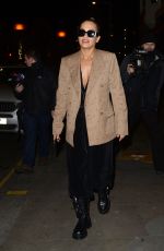 RITA ORA Leaves Ours Restaurant in London 12/07/2019