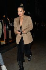RITA ORA Leaves Ours Restaurant in London 12/07/2019