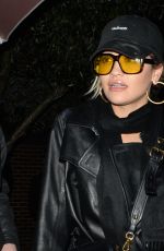 RITA ORA Leaves Vas J. Morgans Birthday Party at Laylow in London 12/03/2019
