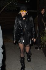 RITA ORA Leaves Vas J. Morgans Birthday Party at Laylow in London 12/03/2019