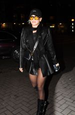 RITA ORA Night Out in London 12/03/2019