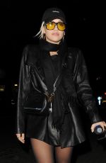 RITA ORA Night Out in London 12/03/2019
