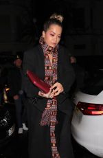 RITA ORA Night Out in London 12/06/2019